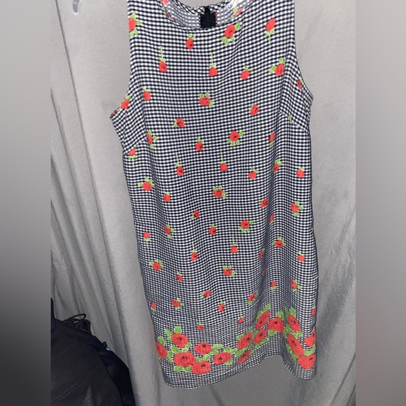 Vintage Floral Print Dress by Sarah Richards - Picture 2 of 3